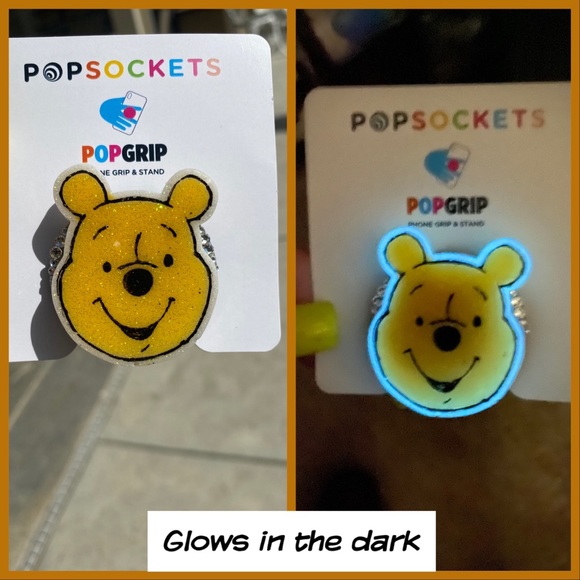 PopSocket Accessories - Winnie the Pooh glow in the dark popsocket